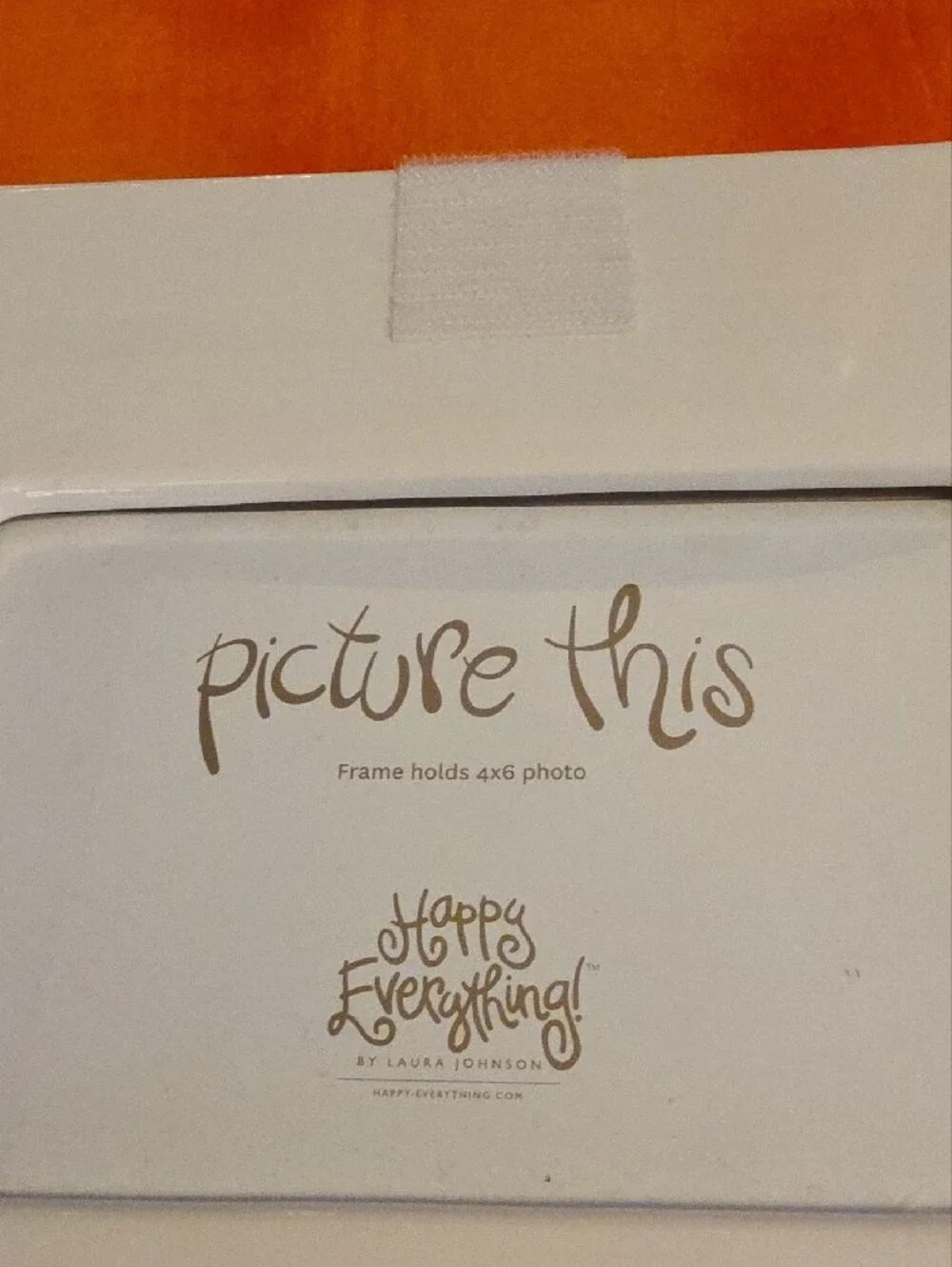 Happy Everything! Picture This White Picture Frame 4x6 Photo